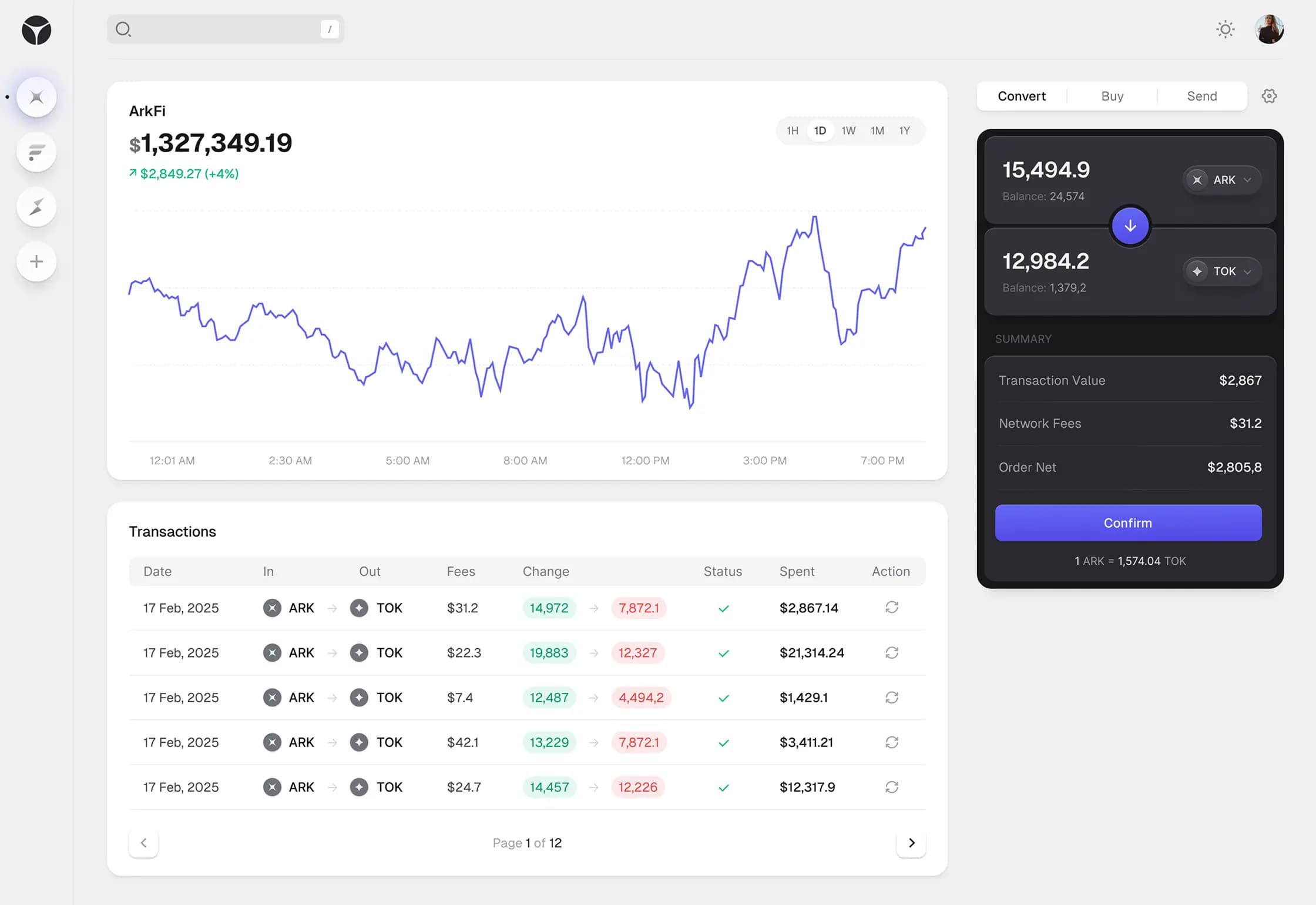 app screen